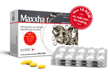 MAXXHAIR hỗ trợ mọc tóc nhanh, trị rụng tóc hiệu quả